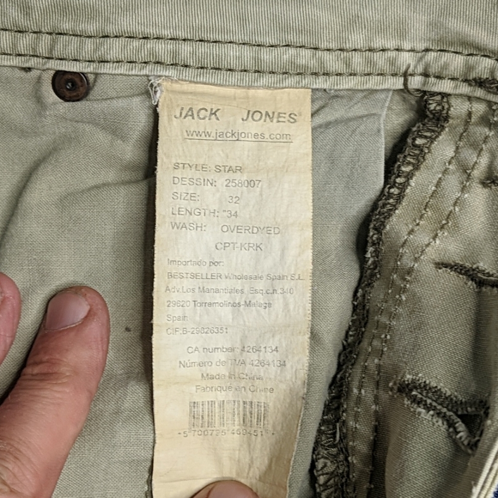 Jack and Jones Vintage Men's Khakis 32w x 34len - Picture 7 of 7